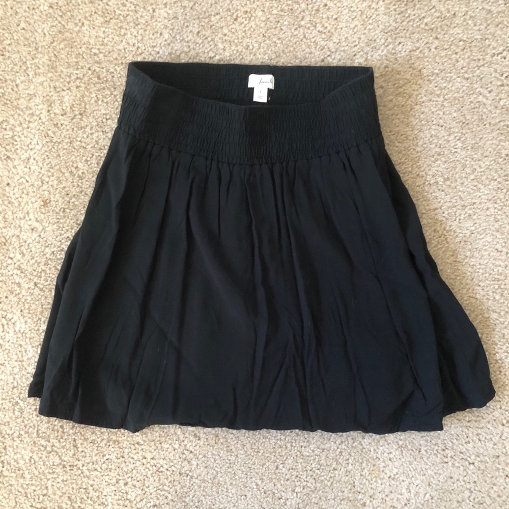 Frenchie black skirt